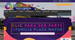 Desktop Screenshot of plazamayorcc.com.co